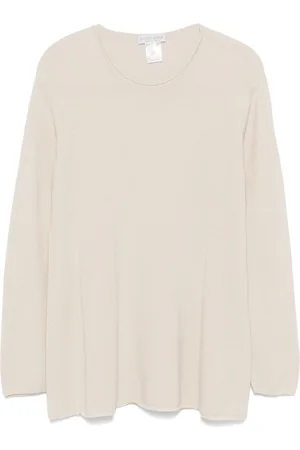 LE TRICOT PERUGIA Sweater med rullet kant