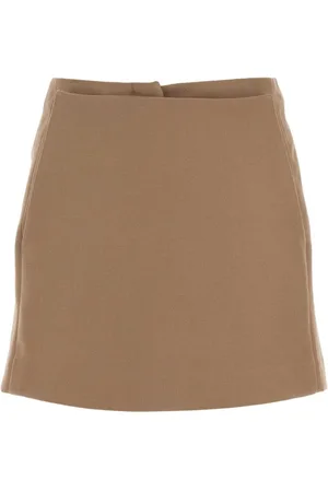 Fendi Cappuccino buksenederdel i uld