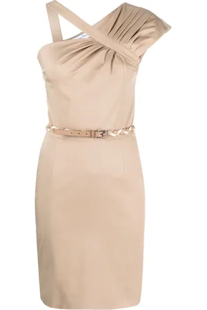Dior Pre-owned plisseret kjole med én skulder fra 2010