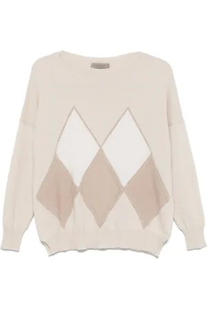 D.EXTERIOR Argyleternet sweater