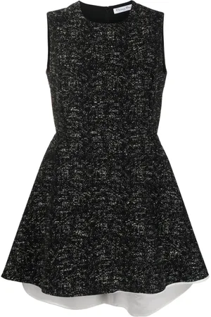 Dior Pre-owned kort vævet kjole med svaj fra 2010