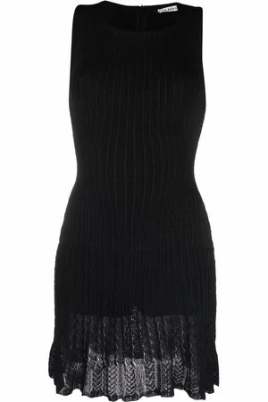 Alaïa Strikket kjole fra 1980