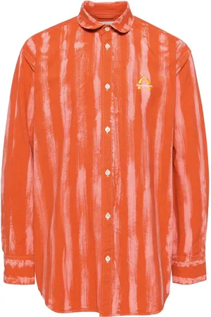 DOUBLET Skjorte med magnetiske striber