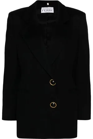 Gianfranco Ferré Dobbeltradet blazer fra 1990