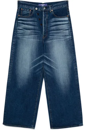 JUNYA WATANABE Jeans med whiskering-effekt