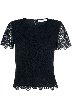Dior Blondetop med rund hals fra 2010
