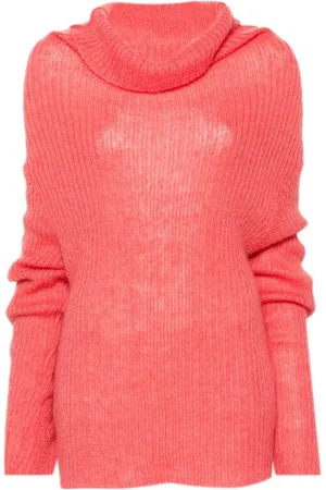 YOHJI YAMAMOTO Sweater med vandfaldsudskæring