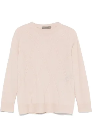 D.EXTERIOR Strikket sweater med argylemønster