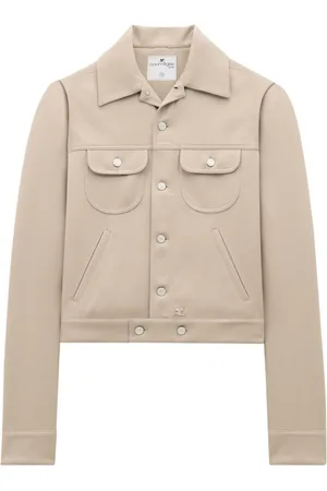 Courrèges Truckerjakke i twill