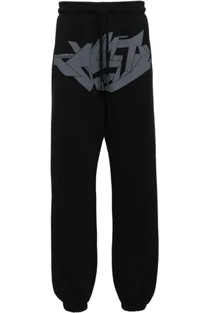MARCELO BURLON Bukser med grafisk tryk
