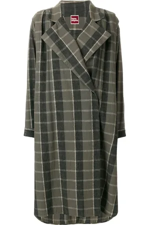 Issey Miyake Oversize ternet frakke