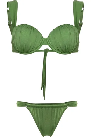 Noire Swimwear Cheeky bikinisæt med ruche