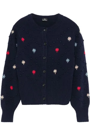 Paul Smith Cardigan med broderet motiv