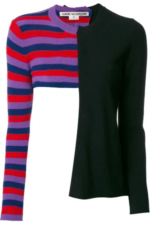 Comme des Garçons Cropped splittet trøje