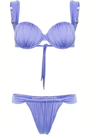 Noire Swimwear Balconette-bikini med ruche