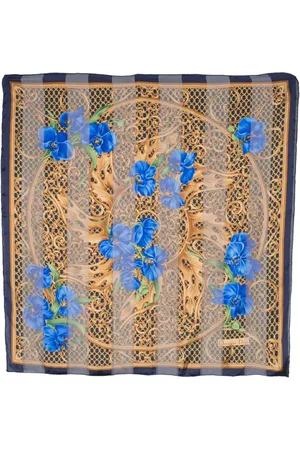 Dior Pre-owned blomstret tørklæde fra 1990