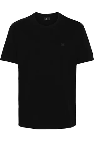 Etro T-shirt med Pegaso-broderi