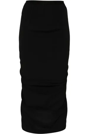 Rick Owens Mellemlang Shrimp-nederdel