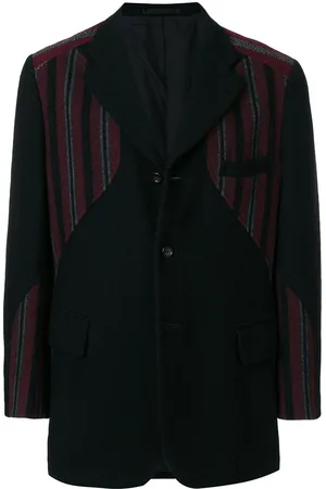 Comme des Garçons Blazer med stribet panel