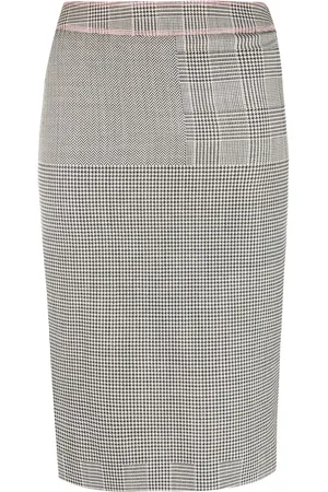 Dior Pencil-nederdel med houndstooth-mønster fra 1990