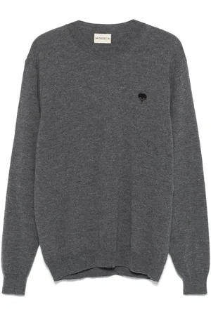 Mordecai Sweater med Intarsia-logo