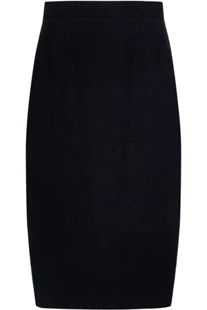 Dior Pre-owned nålestribet pencil-nederdel fra 1990