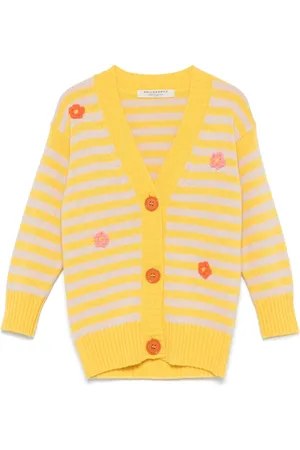 PHILOSOPHY DI LORENZO SERAFINI Cardigan med blomster-applikation