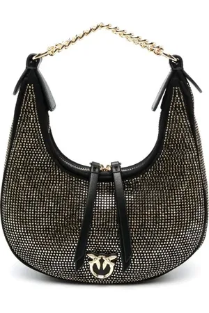 Pinko Mini Brioche tote med udsmykning