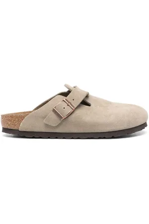 Birkenstock Boston sandaler i ruskind