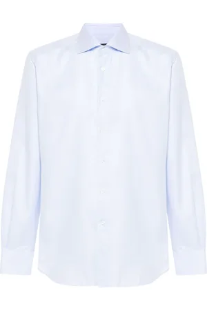 corneliani Skjorte med zigzag-mønster