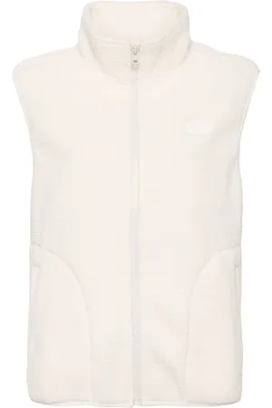 Chocoolate Fleece-vest med lynlås