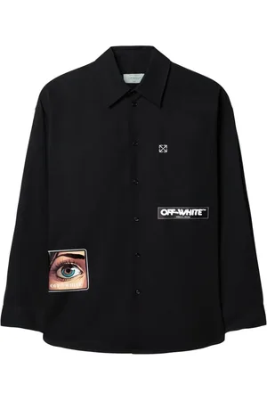 OFF-WHITE Skjorte med øje-logo