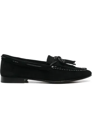 Ralph Lauren Loafers i ruskind med kvast