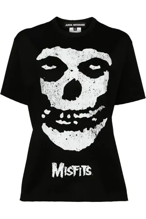 JUNYA WATANABE T-shirt med dødningehoved-tryk
