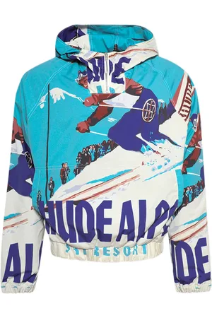 Rhude Vindjakke med Deux Resort-tryk