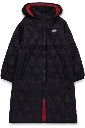 Diesel Diamant-quiltet polstret frakke