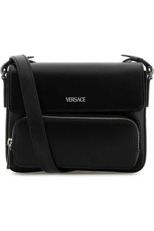 VERSACE Messenger-taske i læder