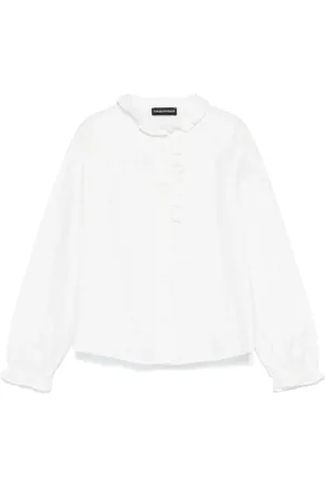 Emporio Armani Skjorte med monogram-jacquard