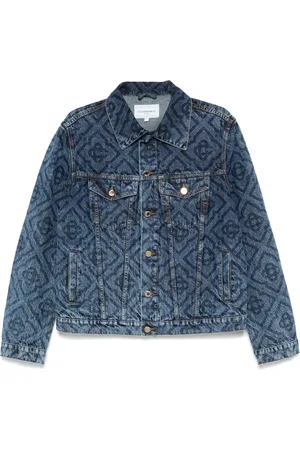 Casablanca Laser Monogram denimjakke