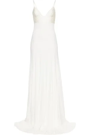 Jacquemus Lang La Robe Spallina kjole