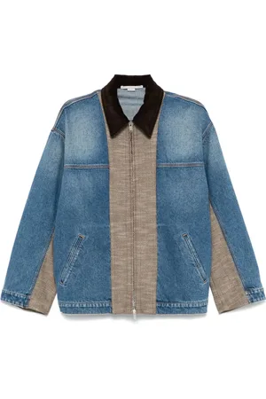 Stella McCartney Denimjakke i tweed