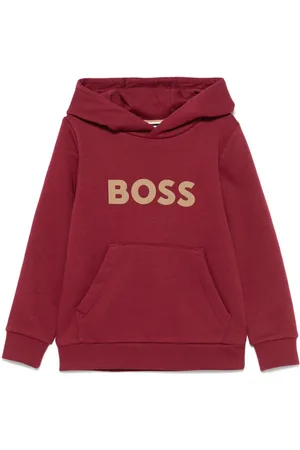 HUGO BOSS Hættetrøje med logotryk