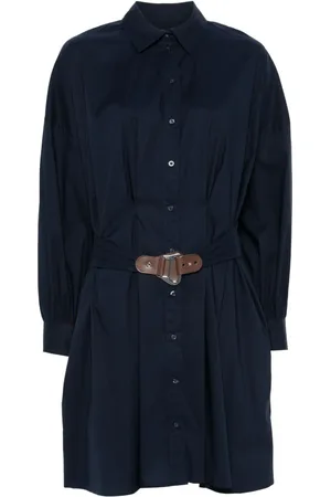 Ralph Lauren Kort kjole med plisseringer