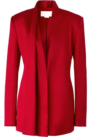 GENNY Blazer med satin-finish