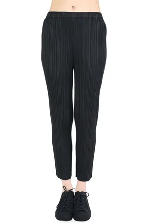 PLEATS PLEASE ISSEY MIYAKE Plisserede bukser med smalle ben