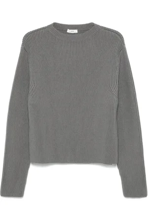 RIER Sweater i uld med logo