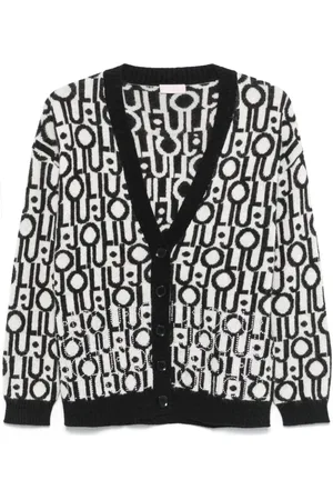 Liu Jo Cardigan med logo-jacquard
