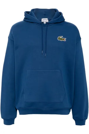 Lacoste Hættetrøje med løs pasform og mærke