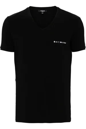 Balmain T-shirt med broderet logo