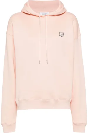 Maison Kitsuné Hættetrøje med rævehoved-mærke